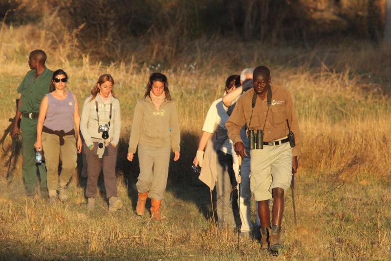 Nkasa Lupala Tented Lodge Sangwali ภายนอก รูปภาพ